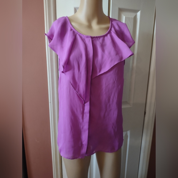 Worthington Tops - Worthington women's size medium purple blouse shirt top